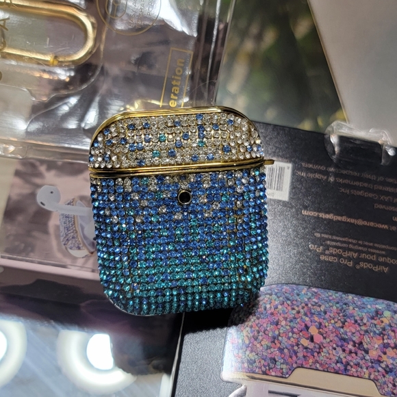 Crystal airpods 1st and 2nd generation case